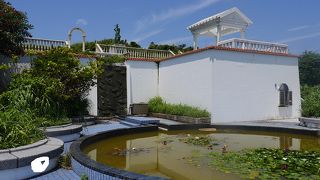 灯台を中心に整備された公園