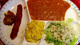 カレーが美味しい