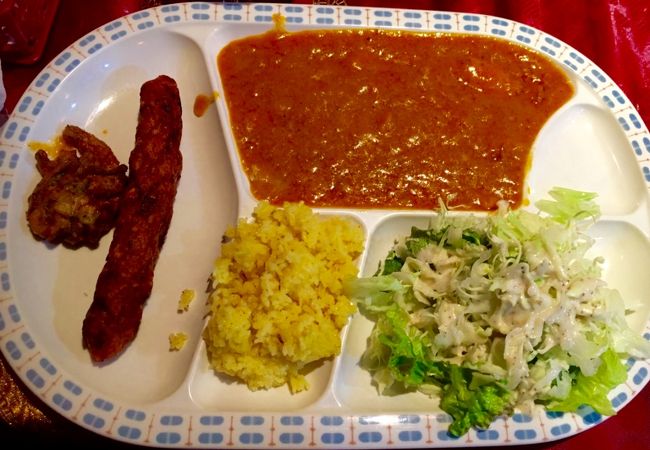 カレーが美味しい