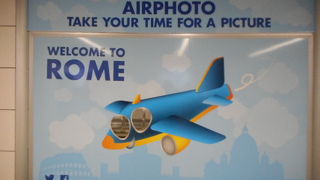 ローマの玄関空港