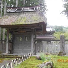 春日山城の裏門