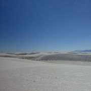 真っ白な砂漠
