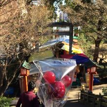 ぶどうりんご飴