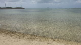 雪塩製塩所の前