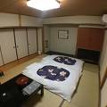 和室は大きな部屋で快適。