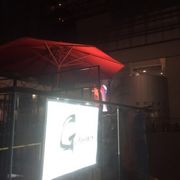 京都駅を眺めるカフェ