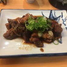 牛肉ホルモンミックス焼き。