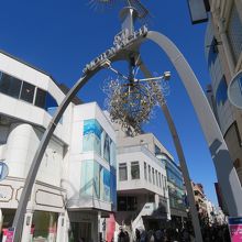 元町交差点付近