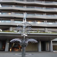 ホテルの玄関前です。