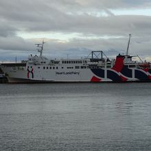 礼文島へ向かうフェリー