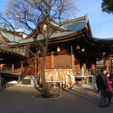 湯島天神の本殿