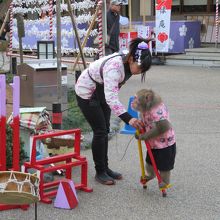 猿回しが来てました