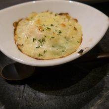 牡蠣のグラタン