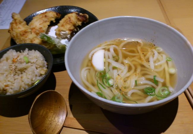 鶏ささみうどん