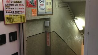 通称「チカテン」魚町商店街の外れ（駅より）にあります