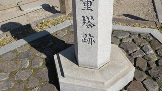 かつてここに五重塔があった