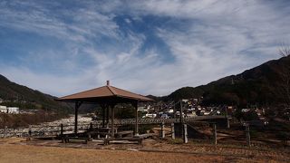 桃介橋をわたって