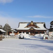 参道からの風景