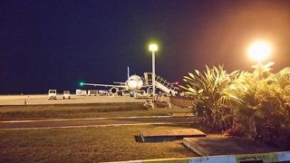 平屋の空港は屋久島以来だよ