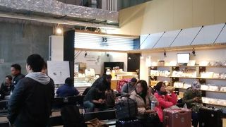 LCCターミナル非制限区域の唯一の飲食施設