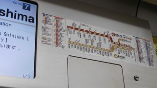 乗り換えが不便