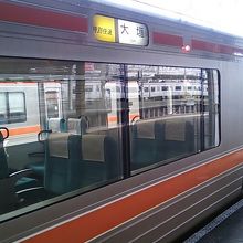 ２両編成の車両