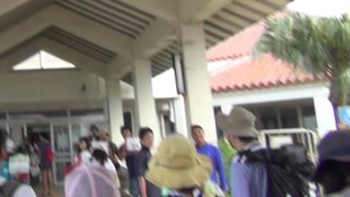 待合室入る前にお迎えいます