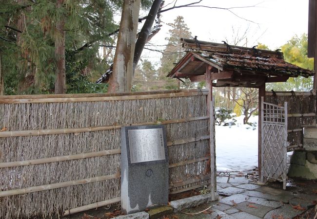 小堀遠州作と伝えられる庭園