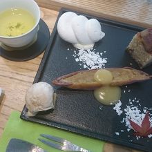 秋のスイーツセット