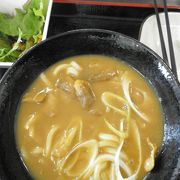 施設が営業してるおいしいうどん屋さん