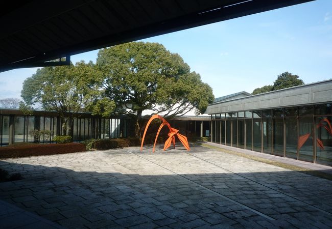 現代美術に強いゆったりした美術館