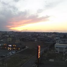 夕日が綺麗