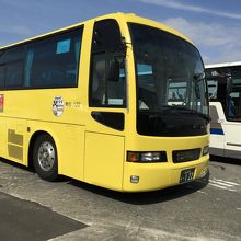 このバスで巡りました