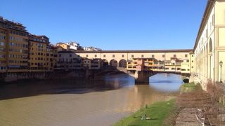 橋の両側は宝石店