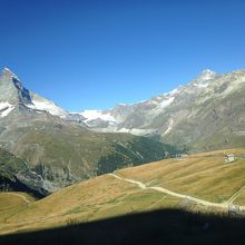 マッターホルンとトレイル