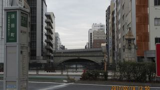 神田川が流れる