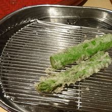おいしかったアスパラ