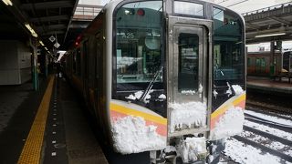 高崎駅から越後湯沢経由、長岡駅までを結びます