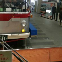 バスの運転席から