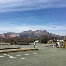 阿蘇中岳の風景