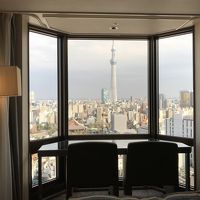スカイツリーがよく見えます。