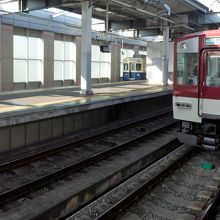 阪神線から近鉄線へ乗入れる近鉄車両　近鉄奈良行