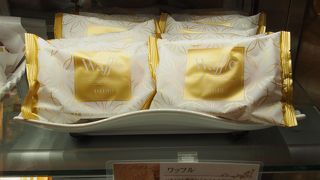 名物のワッフルが美味しい！