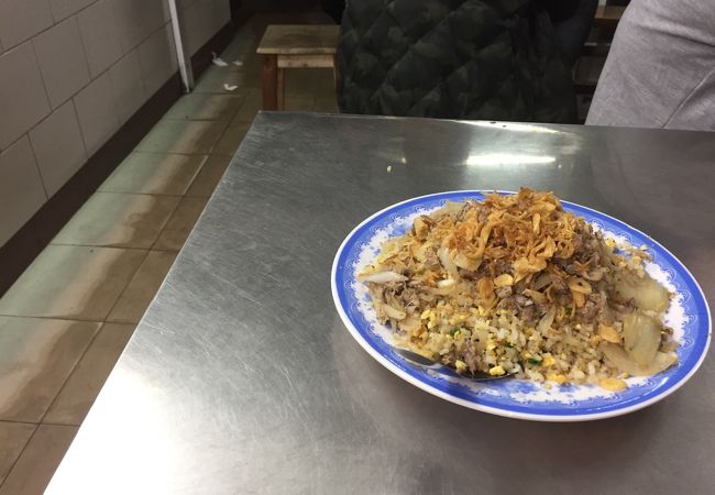 カニチャーハンは癖があります