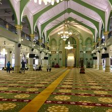 外から見学できる部分