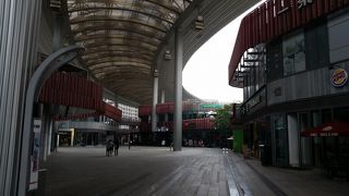 閑散としていました。