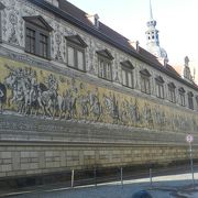 ザクセン州３５君主の絵画壁