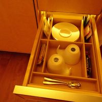 このクラスのホテルでエスプレッソマシンがないのが残念