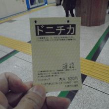 休日限定の1日乗車券「ドニチカキップ」