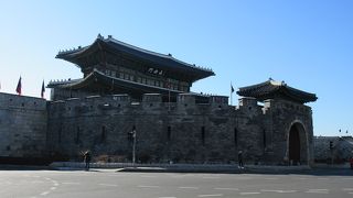 城壁の北の守り。